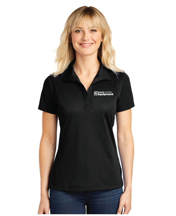 Motocross Girlfriend Heart Ladies' Micropique Sport-Wick® Polo