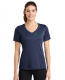 Ladies Short Sleeve V-Neck Tee
