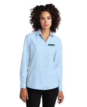 CWC Ladies Long Sleeve Button Down Shirt