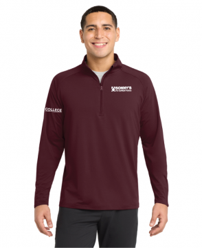 CWC Men's 1/2 Zip Sport Wick Pullover